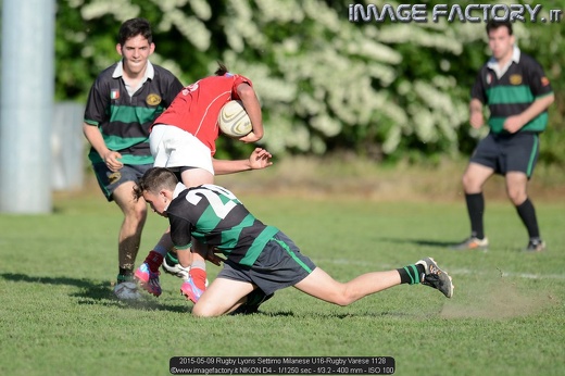 2015-05-09 Rugby Lyons Settimo Milanese U16-Rugby Varese 1128